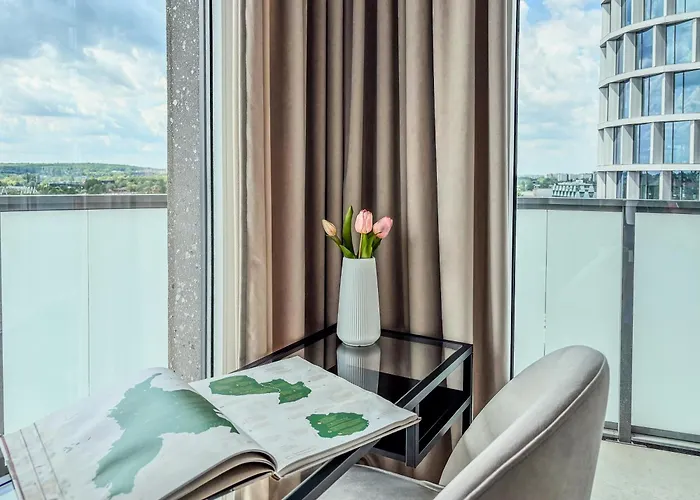 Urban Global Premium 13th Floor No 24 Free Garage Self Check-in, No Deposit קטוביץ